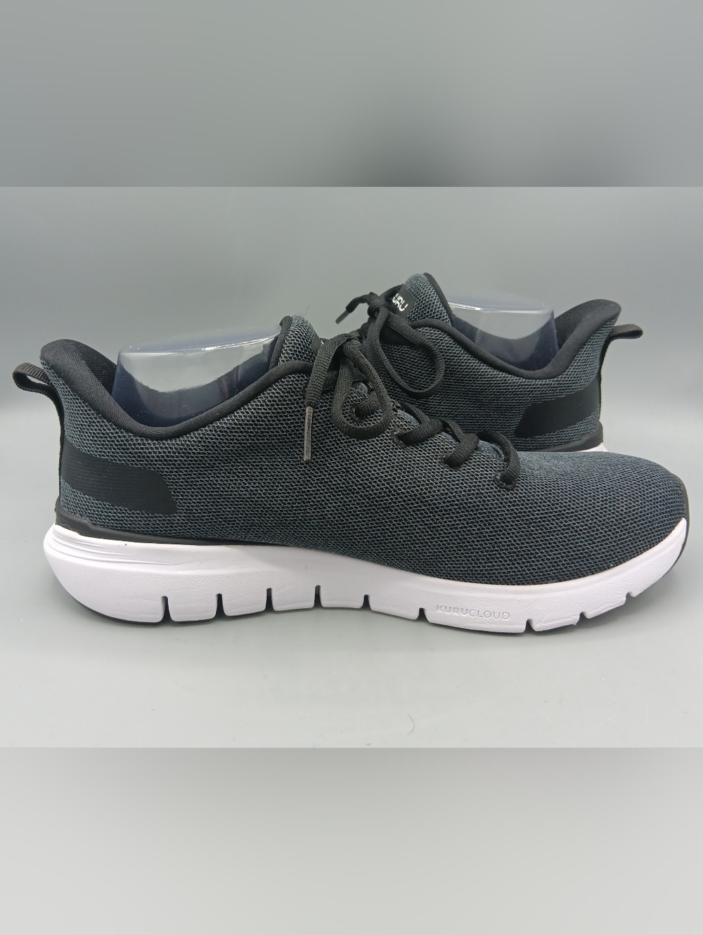 Kuru Flex Via Women's 10 Black Athletic Running Shoes Sneakers EUC - Picture 4 of 8